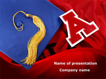 Mortarboard Presentation Template, Master Slide