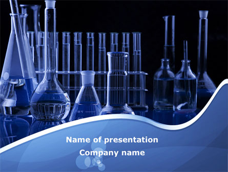 Laboratory Equipment Presentation Template, Master Slide