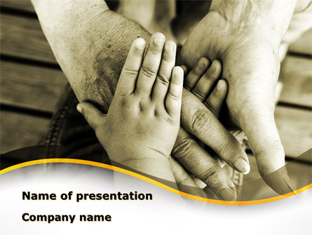 Family Ties Presentation Template, Master Slide
