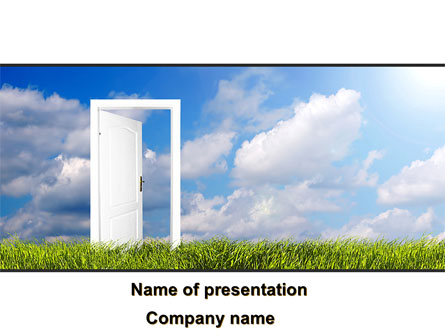 New Opportunities Presentation Template, Master Slide