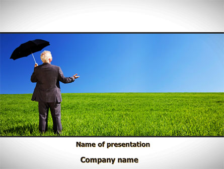 Good Business Conditions Presentation Template, Master Slide