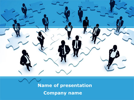 Team Building Process Presentation Template, Master Slide