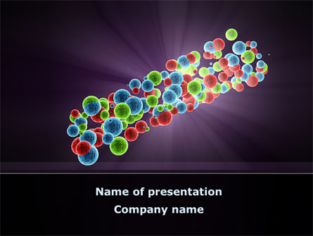 Cell Aggregates Free Presentation Template, Master Slide