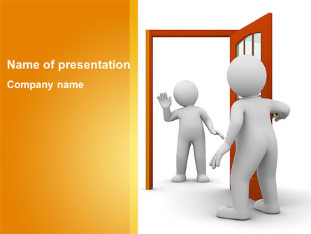 People Meeting Presentation Template, Master Slide