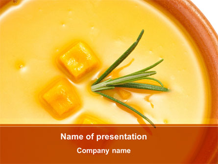 Cream Soup Presentation Template, Master Slide