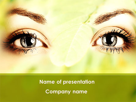 Natural Cosmetic Presentation Template, Master Slide