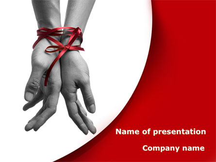 Marital Ties Presentation Template, Master Slide