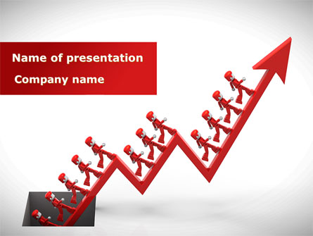 Corporate Rise Presentation Template, Master Slide