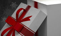 Christmas Present Box Presentation Template