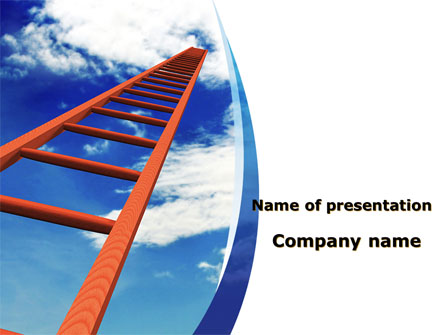 Ladder to Sky Presentation Template, Master Slide
