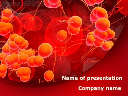 Blood Cells Presentation Template, Master Slide