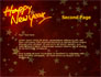 Happy New Year Theme slide 2