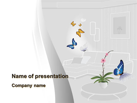 Habitat Design Presentation Template, Master Slide