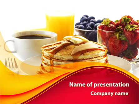 Pastry Shop Presentation Template, Master Slide