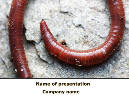 Earthworm Presentation Template, Master Slide