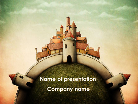 Fantasy Castle Presentation Template, Master Slide