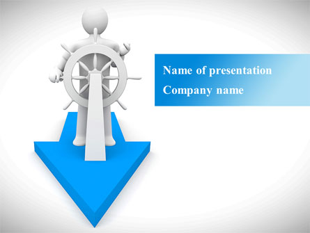 Big Business Captain Presentation Template, Master Slide