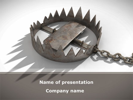 Trap Presentation Template, Master Slide