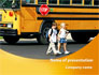 School Bus And Children slide 1