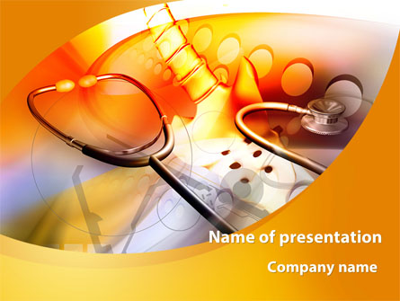 Physiotherapist Presentation Template, Master Slide