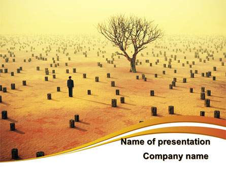 Appearance of Desert Presentation Template, Master Slide