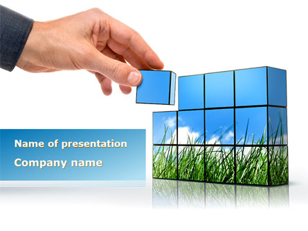 Consulting Efforts Presentation Template, Master Slide