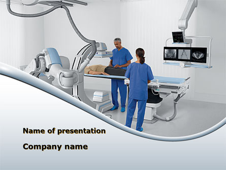 Tomography Equipment Presentation Template, Master Slide