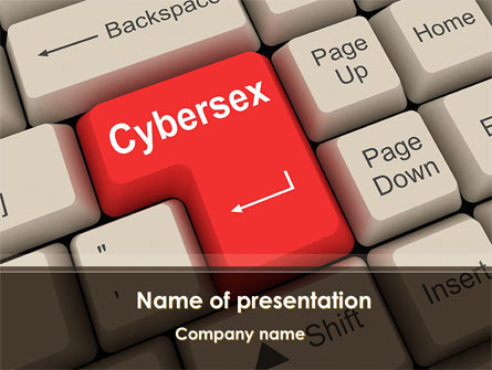 Cybersex Presentation Template, Master Slide