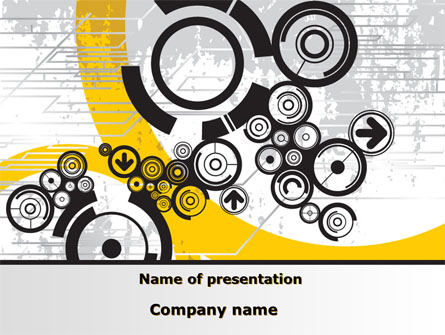 Mechanisms Presentation Template, Master Slide