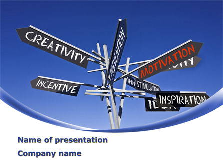 Improving Motivation Presentation Template, Master Slide