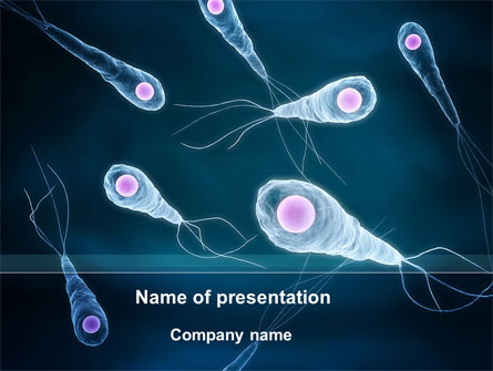 Flagella Presentation Template, Master Slide