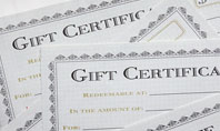 Gift Certificate Presentation Template