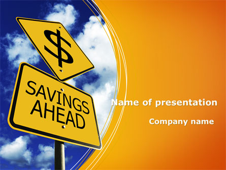 Saving Ahead Presentation Template, Master Slide