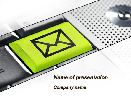 Email Hosts Presentation Template, Master Slide