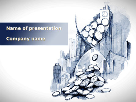 Cash Time Presentation Template, Master Slide