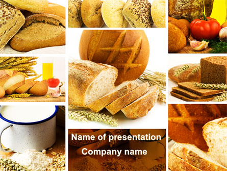 Pastries Presentation Template, Master Slide
