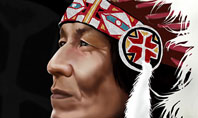 American Indian Chief Presentation Template