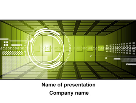Digital Art Presentation Template, Master Slide