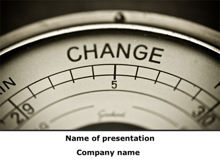 Change Presentation Template, Master Slide
