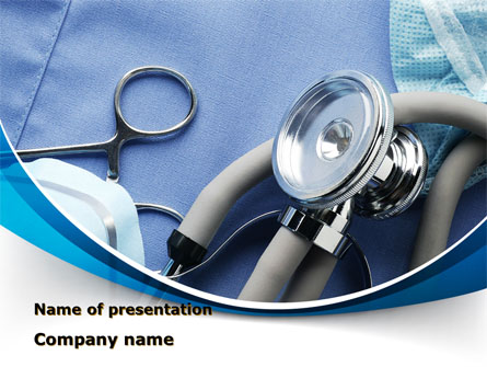 Medical Instruments Presentation Template, Master Slide
