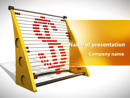 Abacus Presentation Template, Master Slide