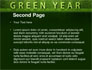 Green Year slide 2