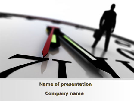 Protect Your Time Presentation Template, Master Slide