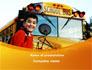 School Bus With Happy Pupil slide 1