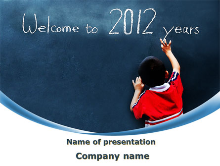 Welcome To 2012 Presentation Template, Master Slide