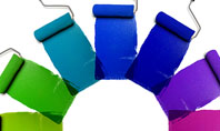 Rainbow Color Palette Presentation Template