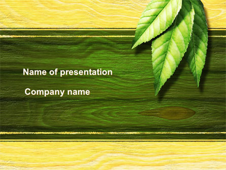 Spring Forest Presentation Template, Master Slide