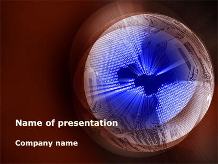 Computer Kingdom Presentation Template, Master Slide