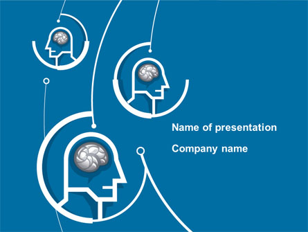 Brain Storm Presentation Template, Master Slide