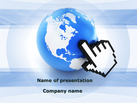 World In Touch Presentation Template, Master Slide
